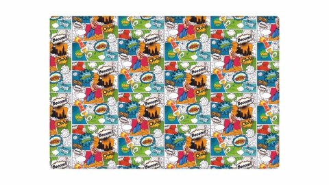 Podkład na biurko KOMIKS mix nadruk PVC PCW [mm:] 380x580 Biurfol (NPB-02-11) Biurfol