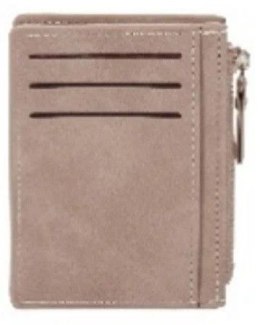 Portfel na karty szary Antra Antra