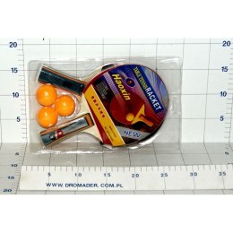 Rakietka do tenisa stołowego zestaw do ping-ponga Dromader (00515) Dromader