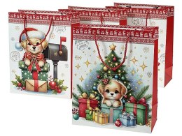 Torba prezentowa świąteczna [mm:] 230x180x 100 Adar (628939) Adar