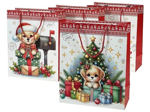 Torba prezentowa świąteczna [mm:] 230x180x 100 Adar (628939) Adar