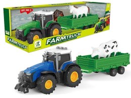 Traktor z przyczepą, światło i dźwięk Adar (582644) Adar