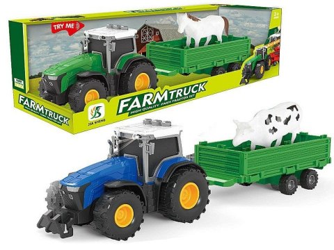 Traktor z przyczepą, światło i dźwięk Adar (582644) Adar