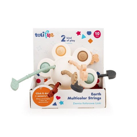 Zabawka edukacyjna ZIEMIA KOLOROWE LINKI Tuli Fun (TF30135) Tuli Fun