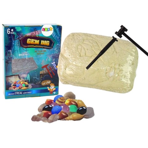 Zestaw kreatywny dla dzieci Archeologiczny Kopalnia Klejnotów Kryształów Lean (12784) Lean