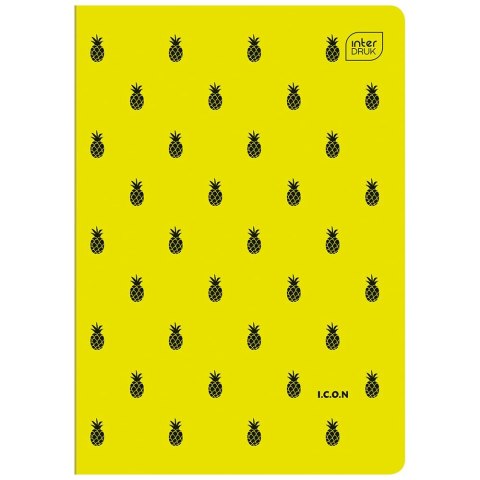 Zeszyt Fluo A5 60k. krata [mm:] 148x210 Interdruk (ZE60#ECO) Interdruk