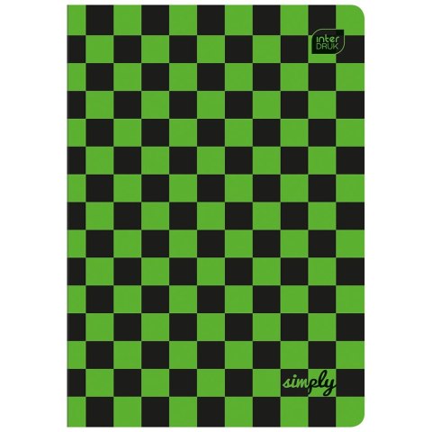 Zeszyt Fluo A5 60k. krata [mm:] 148x210 Interdruk (ZE60#ECO) Interdruk