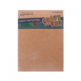 Zeszyt papierów kolorowych 15k Craft with Fun (464905) Craft with Fun
