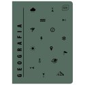 Zeszyt tematyczny GEOGRAFIA A5 60k. 70g krata Interdruk (ZE60GEO#) Interdruk