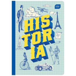 Zeszyt tematyczny HISTORIA A5 60k. 70g krata Interdruk (ZE60HIS#) Interdruk