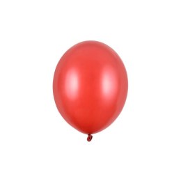 Balon gumowy Party Deco BALONY STRONG METALLIC metalizowany 50 szt czerwony 270mm Partydeco (SB12M-007J/50) Partydeco