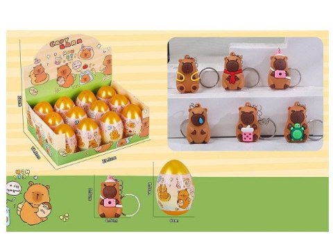 Brelok Kapibara w jajku 8cm Bigtoys (BZ8572) Bigtoys