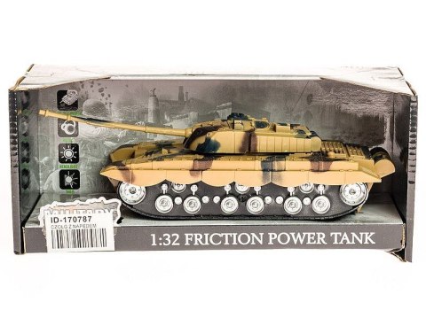 Czołg 1:32 z napędem na koło zam, światło, dźwięk Adar (545069) Adar