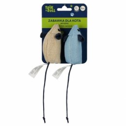 Gadżet Zabawka dla kota Mysz 2szt Trik Roll (560738) Trik Roll