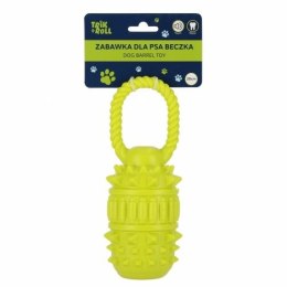 Gadżet Zabawka dla psa Beczka 20 cm z uchwytem zielona Trik Roll (560863) Trik Roll