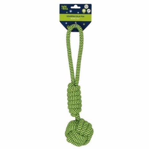 Gadżet Zabawka dla psa Szarpak 39,5 cm zielony Trik Roll (560705) Trik Roll