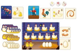 Gra edukacyjna PEŁNY KURNIK - POWRÓT LISA Kukuryku Kukuryku