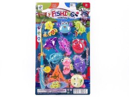 Gra zręcznościowa WĘDKA Z RYBKAMI NA MAGNES 2KOL. Bigtoys (BGR9807) Bigtoys