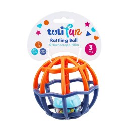 Grzechotka GRZECHOCZĄCA PIŁKA miks 3 kolorów Tuli Fun (TF30140) Tuli Fun