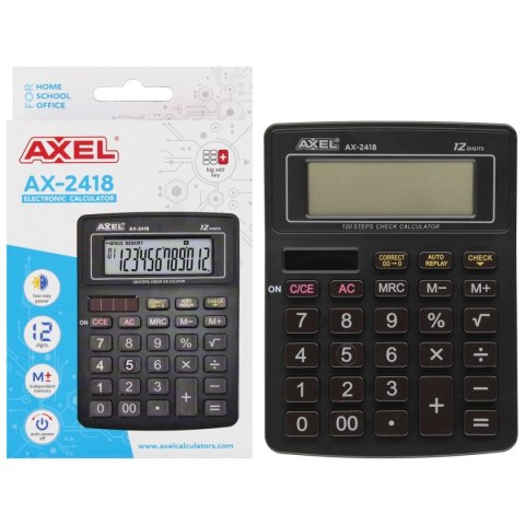 Kalkulator kieszonkowy AX-2418 Axel (558986) Axel