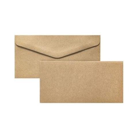 Kartka składana Baza do kartek karnet i koperta, kraft ciemnobeżowy 5szt. DL [mm:] 99x210 Argo (283118) Argo