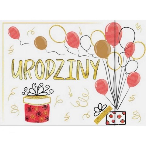 Kartka składana B6 KARNET B6 składany prezenty Henry (5908451980283) Henry