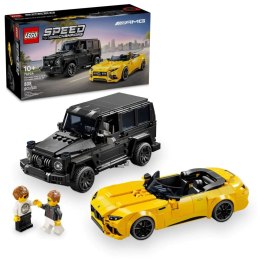 Klocki konstrukcyjne Speed Champions Mercedes-AMG G 63 i Mercedes-AMG SL 63 Lego (76924) Lego