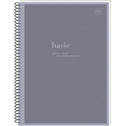 Kołozeszyt (kołonotatnik) HYBRID WORDS A4 80k. 70g linia Interdruk Interdruk