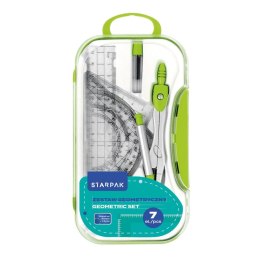 Komplet geometryczny 7 el. Starpak (560249) Starpak