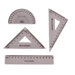 Komplet geometryczny Academy 15 elemantów 4 el. Academy Academy