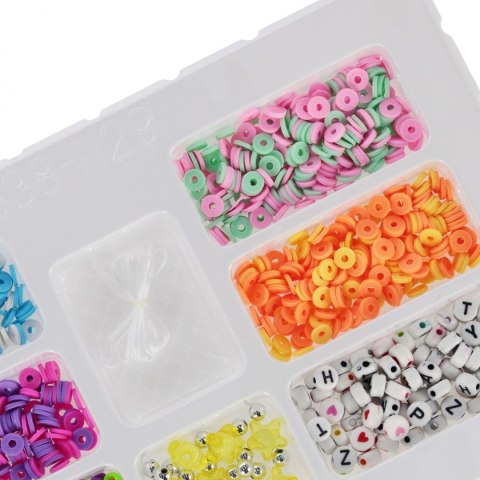 Koraliki dla dziewczynki do nawlekania Mega Creative (570723) Mega Creative