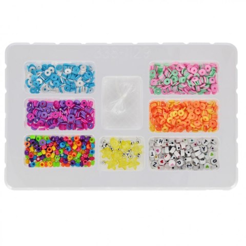 Koraliki dla dziewczynki do nawlekania Mega Creative (570723) Mega Creative