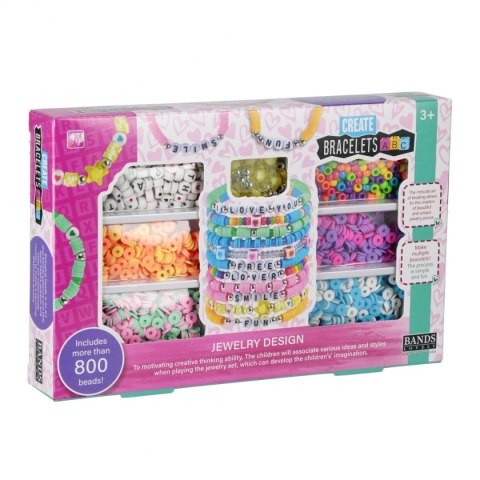 Koraliki dla dziewczynki do nawlekania Mega Creative (570723) Mega Creative