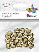 Koraliki kreatywne Craft-Fun Series lustrzane serca Titanum (25BJ033109) Titanum