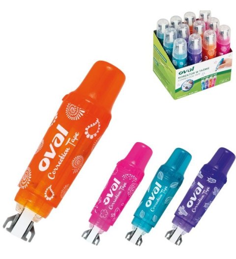 Korektor w taśmie Oval 6m x 5 mm (QRM-506) Oval