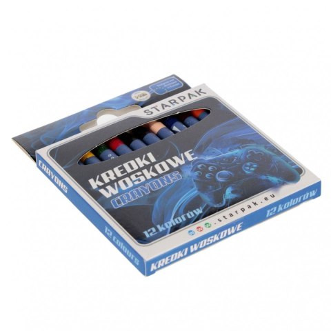 Kredki świecowe Pad 12 kol. Starpak (559672) Starpak
