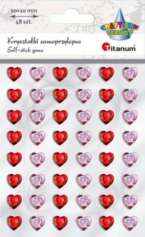 Kryształki Craft-Fun Series serca Titanum (25MH0369) Titanum