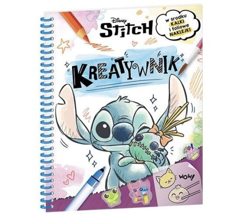 Książka dla dzieci Stitch. Kreatywnik Ameet (SSK 9101) Ameet