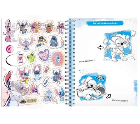 Książka dla dzieci Stitch. Kreatywnik Ameet (SSK 9101) Ameet