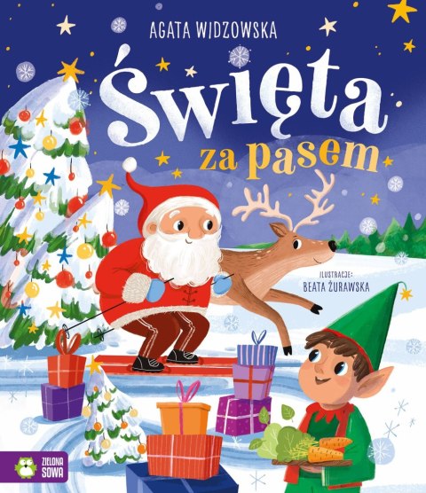 Książka dla dzieci Święta za pasem Aksjomat Aksjomat