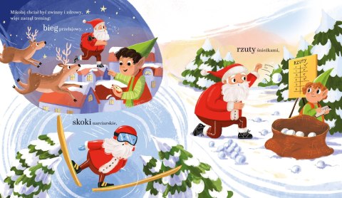 Książka dla dzieci Święta za pasem Aksjomat Aksjomat