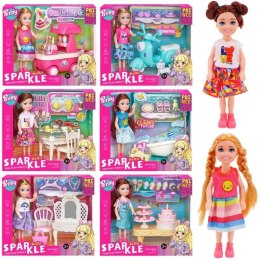 Lalka mini z akcesoriami mix [mm:] 120 Trifox (A-2130) Trifox