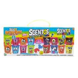 Masa plastyczna dla dzieci PACHNĄCY ZESTAW- CIASTOLINA 8szt. + PIASEK KINETYCZNY 8szt. mix Dumel (ST40449) Dumel