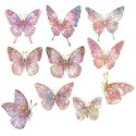 Naklejka (nalepka) Craft-Fun Series Motyle różowe Naklejki foliowe Titanum (25CR002) Titanum
