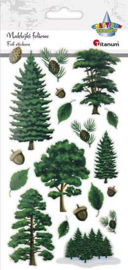 Naklejka (nalepka) Craft-Fun Series majestatyczne drzewa Titanum (400350) Titanum