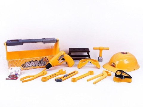 Narzędzia w skrzynce z kaskiem Bigtoys (BN3585) Bigtoys