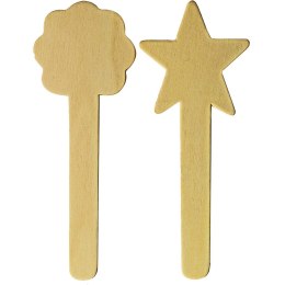 Ozdoba drewniana Craft-Fun Series patyczki z dekoracją Titanum (17504A) Titanum