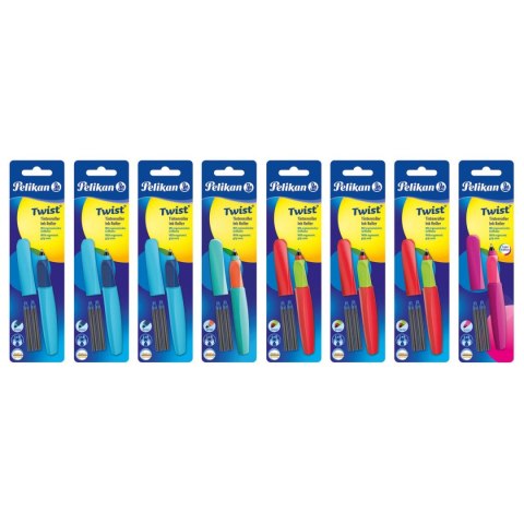 Pióro kulkowe na naboje Twist Pelikan (PN923607) Pelikan
