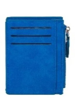 Portfel na karty kobaltowy Antra Antra