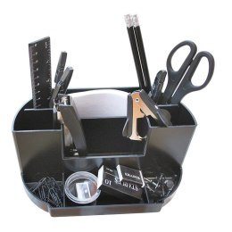 Przybornik na biurko czarny plastik Titanum (KKB806) Titanum